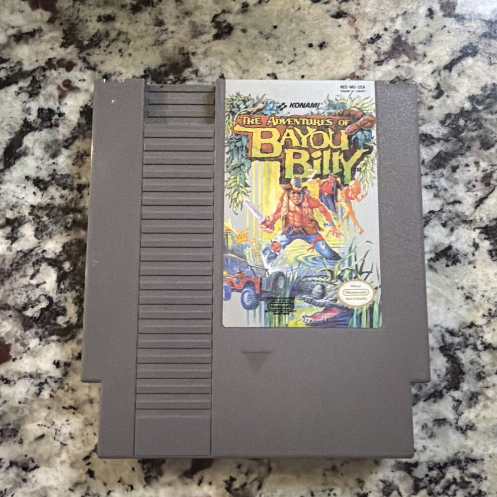 The Adventures of Bayou Billy Nintendo NES